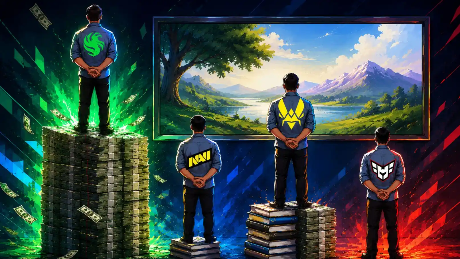 Team Vitality Trolls Team Falcons With Viral CS2 Meme After Another Grand Final Loss